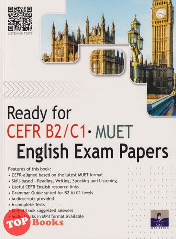 [TOPBOOKS SAP] Ready For CEFR B2/C1 MUET (2021)