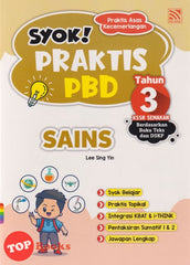 [TOPBOOKS Pelangi] Syok! Praktis PBD Sains Tahun 3 KSSR Semakan  (2023)