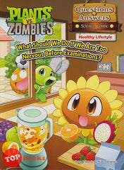 [TOPBOOKS Apple Comic] Plants vs Zombies 2 Science Comic What Should We Do If We Are Too Nervous Before Examinations? (2022)