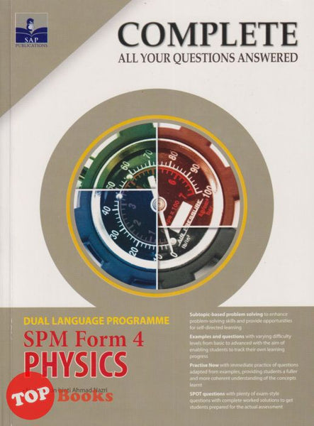 [TOPBOOKS SAP] Complete All Your Questions Answered DLP SPM Physics Form 4 (2022)