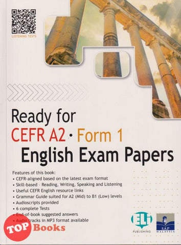 [TOPBOOKS SAP] Ready For CEFR A2 Form 1 English Exam Papers (2021)