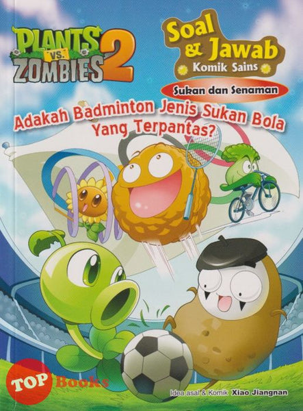 [TOPBOOKS Apple Comic] Plants vs Zombies 2 Komik Sains Adakah Badminton Jenis Sukan Bola Yang Terpantas (2022)