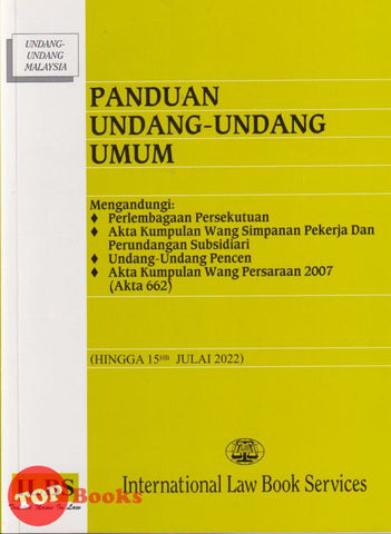 [TOPBOOKS Law ILBS] Panduan Undang-Undang Umum (2022)