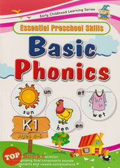 [TOPBOOKS Wizard Kids] Essential Preschool Skills Basic Phonics Ages 4-6