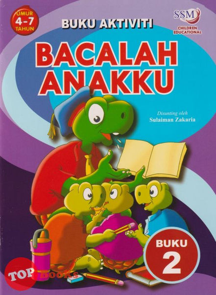 [TOPBOOKS SSM Kids] Bacalah Anakku Buku Aktiviti Buku 2