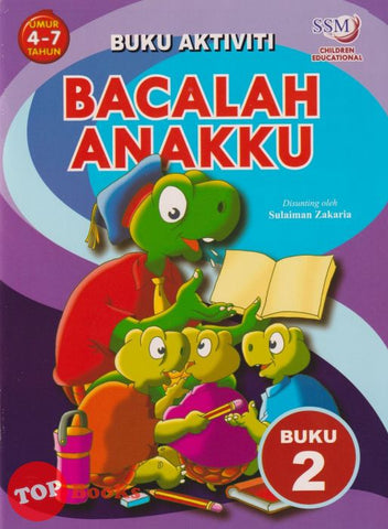 [TOPBOOKS SSM Kids] Bacalah Anakku Buku Aktiviti Buku 2