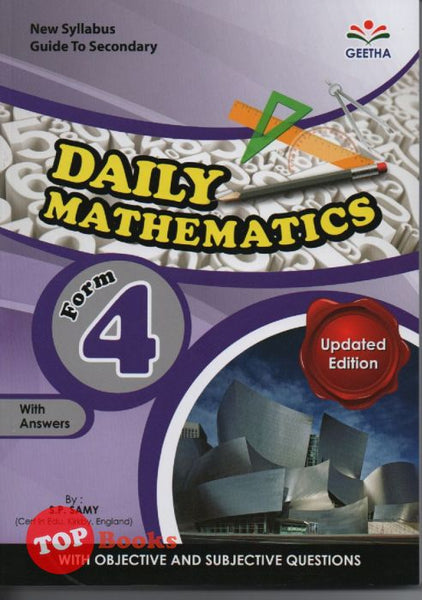 [TOPBOOKS Geetha] Daily Mathematics Form 4