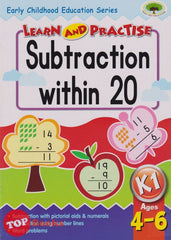 [TOPBOOKS GreenTree Kids) Learn And Practise Subtraction within 20 Ages 4-6
