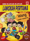 [TOPBOOKS Vision Kids] Siri Kanak-Kanak Langkah Pertama Wang Sambil Mewarna Dwibahasa Berumur 5 dan 6 Tahun