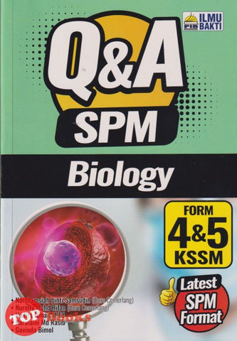 [TOPBOOKS Ilmu Bakti] Q & A SPM Biology Form 4 & 5 KSSM (2023)