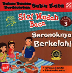 [TOPBOOKS Pelangi Kids] Siri Mudah Baca Set Kelima Buku 3 Seronoknya Berkelah