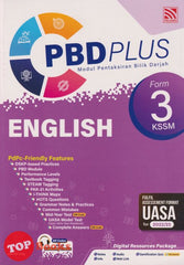 [TOPBOOKS Pelangi] PBD Plus English Form 3 KSSM (2023)