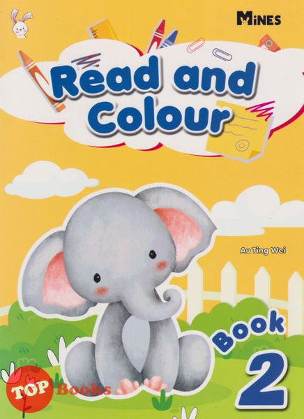 [TOPBOOKS Mines Kids] Read And Colour Book 2 (2022)
