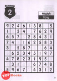 [TOPBOOKS Sri Saujana] Cergas Minda Sudoku Untuk Kanak-Kanak Sudoku For Kids Tahap 2 Buku 4 (2021)