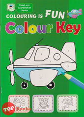 [TOPBOOKS Daya Kids] Colouring Is Fun Colour Key (2021)