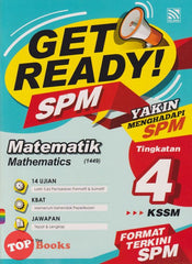 [TOPBOOKS Pelangi] Get Ready! SPM Matematik Tingkatan 4 KSSM Dwibahasa (2022)