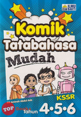 [TOPBOOKS Ilmu Bakti] Komik Tatabahasa Mudah Tahun 4, 5 & 6 KSSR (2023)