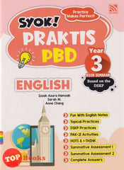 [TOPBOOKS Pelangi] Syok! Praktis PBD English Year 3 KSSR Semakan (2023)