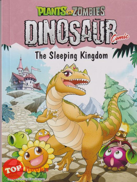 [TOPBOOKS Apple Comic] Plants vs Zombies Dinosaur Comic The Sleeping Kingdom (2021)