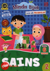 [TOPBOOKS Pelangi Kids] Minda Bijak Untuk Adik Prasekolah Sains 2 Umur 6 Tahun (2021)