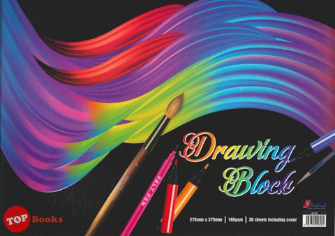 [TOPBOOKS Benchmark] Standard Drawing Block B4 S170 (Black)
