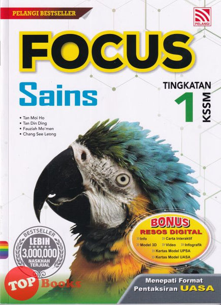 [TOPBOOKS Pelangi] Focus Sains Tingkatan 1 KSSM (2023)