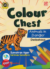 [TOPBOOKS Pelangi Kids] Colour Chest Animals in Danger Dwibahasa
