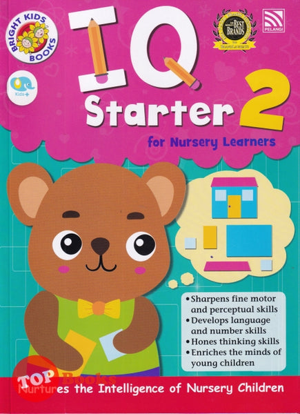 [TOPBOOKS Pelangi Kids] Bright Kids Books IQ Starter 2 for Nursery Learners