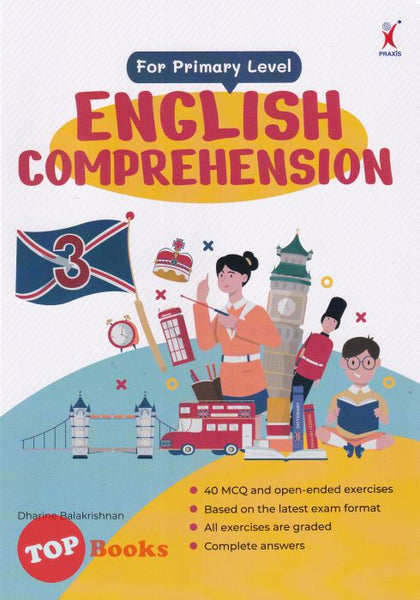[TOPBOOKS Praxis] English Comprehension for Primary Level 3 (2023)