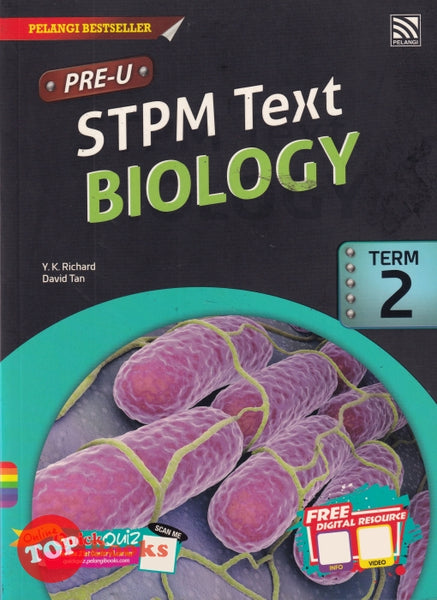 [TOPBOOKS Pelangi] PRE-U STPM Text Biology Term 2 (2019)