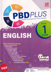[TOPBOOKS Pelangi] PBD Plus English Form 1 KSSM (2023)