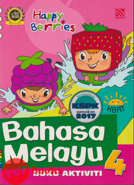 [TOPBOOKS Pelangi Kids] Happy Berries Bahasa Melayu Buku Aktiviti 4