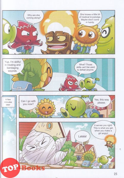[TOPBOOKS Apple Comic] Plants vs Zombies 2 Dinosaur Comic 13 The Battl