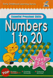 [TOPBOOKS Wizard Kids] Essential Preschool Skills Numbers 1 to 20 Ages 3-5