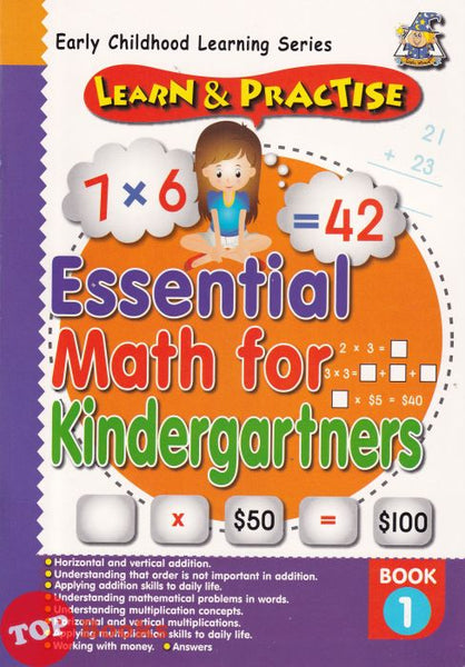 [TOPBOOKS GreenHill Kids] Learn & Practise Essential Math For Kindergartners Book 1