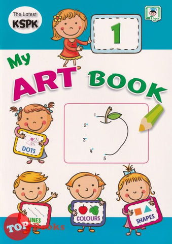 [TOPBOOKS Daya Kids] My Art Book 1 (2021)