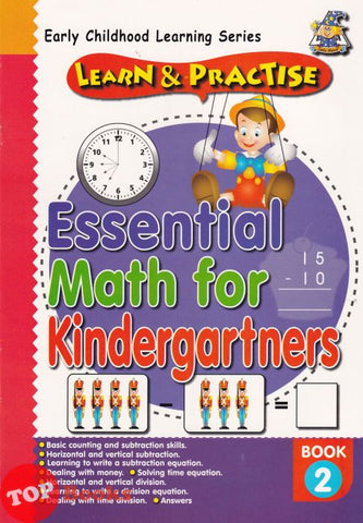 [TOPBOOKS GreenHill Kids] Learn & Practise Essential Math For Kindergartners Book 2