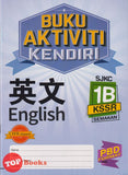 [TOPBOOKS Sasbadi UPH] Buku Aktiviti Kendiri English 1B SJKC KSSR Semakan (2022)