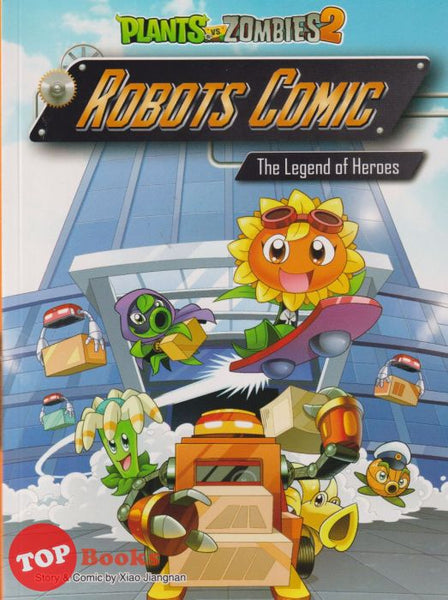 [TOPBOOKS Apple Comic] Plants vs Zombies 2 Robots Comic 6 The Legend of Heroes (2022)