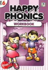 [TOPBOOKS Daya Kids] Happy Phonics Workbook Level 6