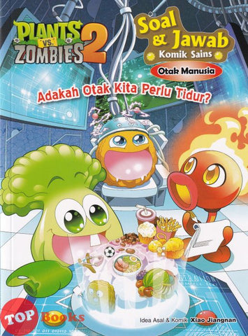 [TOPBOOKS Apple Comic] Plants vs Zombies 2 Komik Sains Adakah Otak Kita Perlu Tidur? (2022)