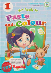 [TOPBOOKS Daya Kids] Get Ready to Paste and Colour Book 1 (2021)