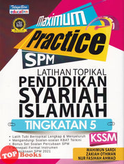 [TOPBOOKS Telaga Biru] Maximum Practice SPM Latihan Topikal Pendidikan Syariah Islamiah Tingkatan 5 KSSM (2021)