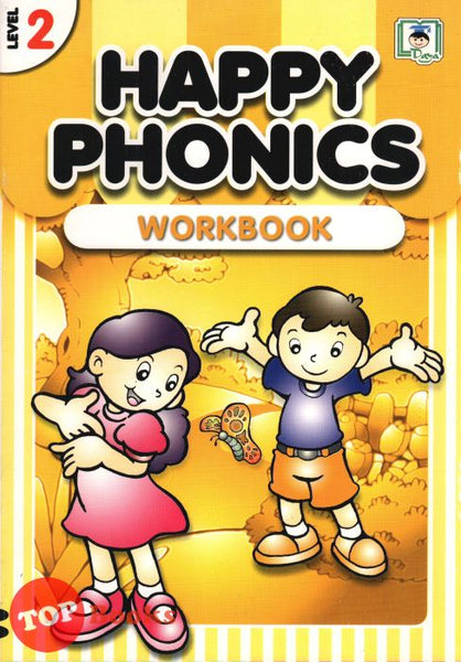 [TOPBOOKS Daya Kids] Happy Phonics Workbook Level 2