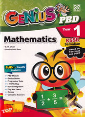 [TOPBOOKS Pelangi] Genius PBD Mathematics Year 1 KSSR Semakan (2023)