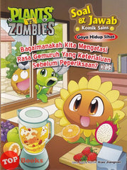 [TOPBOOKS Apple Comic] Plants vs Zombies Komik Sains Bagaimanakah Kita Mengatasi Rasa Gemuruh Yang Keterlaluan Sebelum Peperiksaan ? (2022)