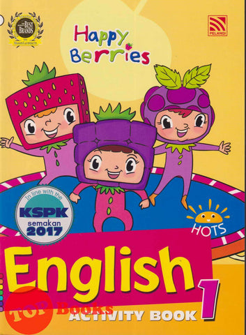 [TOPBOOKS Pelangi Kids] Happy Berries English Activity Book 1