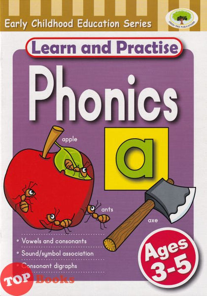 [TOPBOOKS GreenTree Kids] Learn And Practise Phonics Ages 3-5
