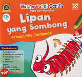 [TOPBOOKS Pelangi Kids] Warna-Warni Cerita Lipan Yang sombong (Malay & English) 2022