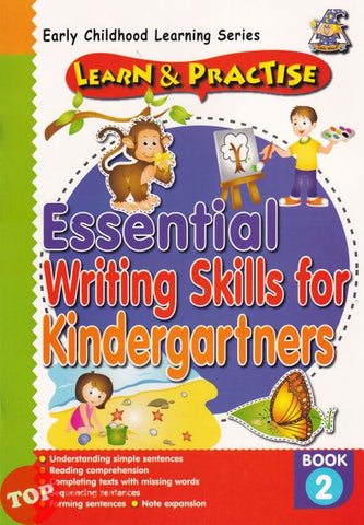 [TOPBOOKS GreenHill Kids] Learn & Practise Essential Writing Skills For Kindergartners Book 2